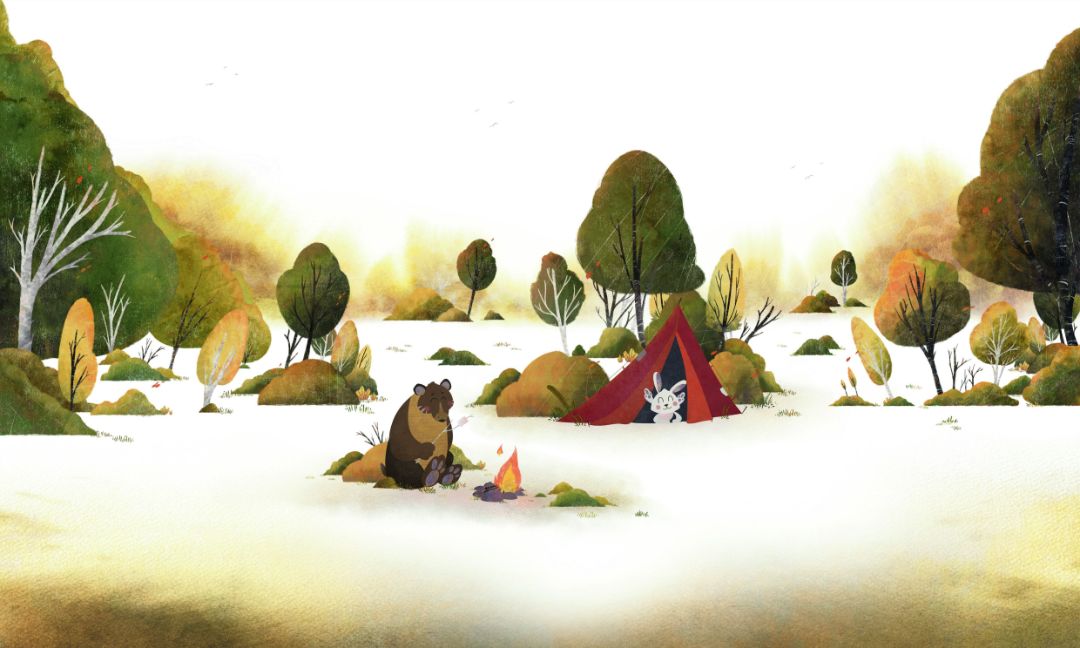 Illustration zu einem Buch von Martin Fiedler