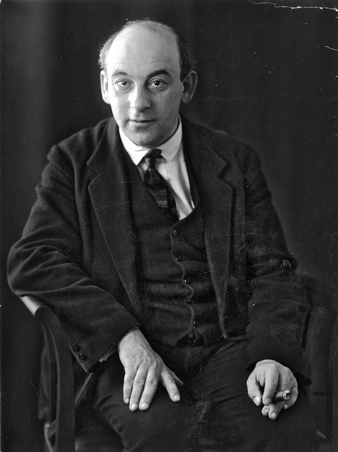 Das Portr&auml;t von Victor Klemperer (um 1930) stammt von Ursula Richter
